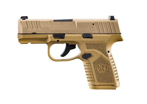 REFLEX 9MM FDE 3.3" 10+1 NMS