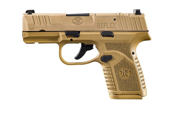 REFLEX 9MM FDE 10+1 MRD NMS