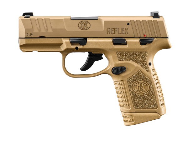 REFLEX 9MM FDE 3.3" 10+1 SFTY