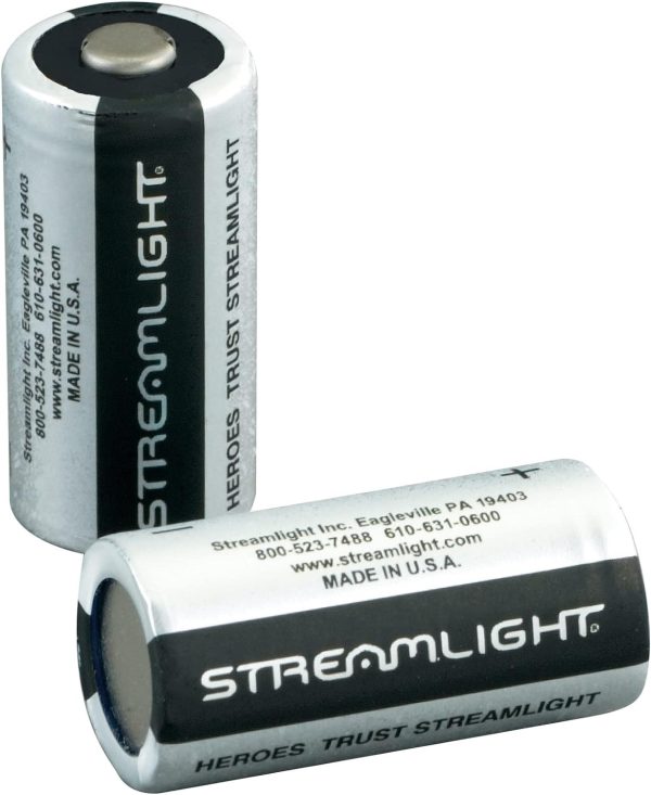 CR123A LITHIUM BATTERIES 2PK
