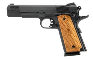 NOVAK REAR SGT/CHECK WOOD GRIP