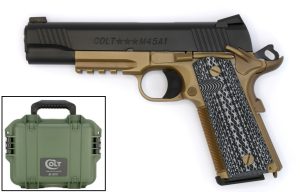 CQB GOV CUST 45ACP BLK/FDE 5"