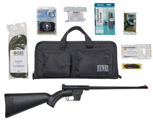 RIFLE W/SURVIVAL GEAR & BAG