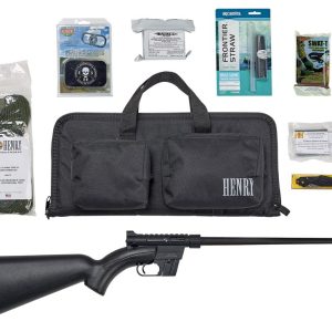 RIFLE W/SURVIVAL GEAR & BAG