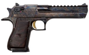 CASE HARDENED W/WALNUT GRIPS