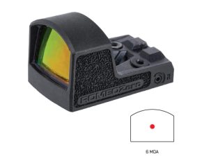 ROMEO ZERO REFLEX 6MOA BLK   #