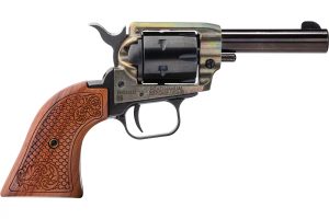 SCROLLED WOOD GRIPS | 6-SHOT