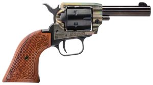 SCROLLED WOOD GRIPS | 6-SHOT