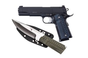 DE 1911 45ACP 5" BLK  KNIFE