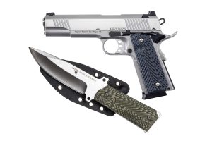 DE 1911 45ACP 5" SS W/KNIFE