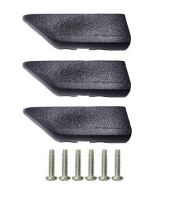 BUMPER PADS BLK 3-PACK