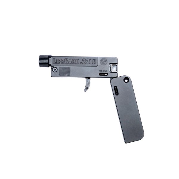 LIFECARD 22LR BLACK/BLACK TB