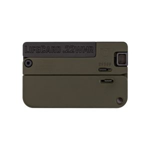 LIFECARD 22MAG BLACK/OD GREEN