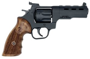 DOUBLE ACTION 357MAG BL/WD 4"