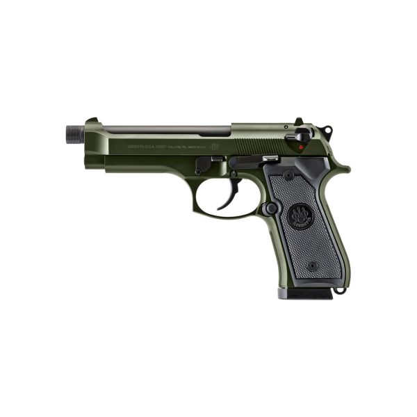 92FS 9MM OD GREEN 5.1" 10+1