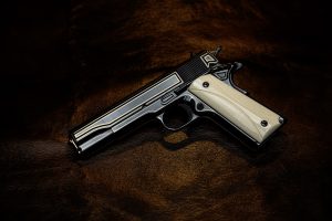 RAYMOND J WIELGUS 45ACP BL/ENG