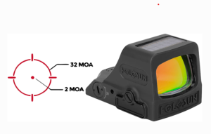 Holosun Elite Micro Reflex Sight (Red 32 MOA Circle,w/2 MOA Dot)